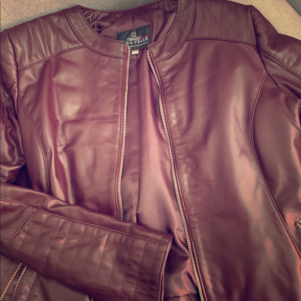 Leather Coat